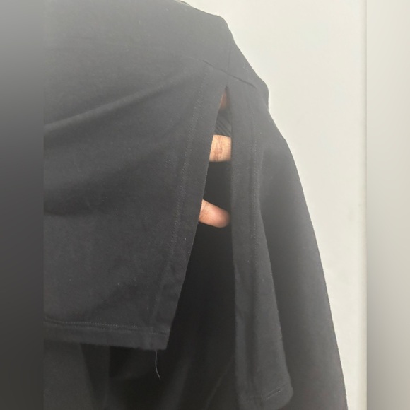 Eileen Fisher Tunic Blouse Womens One Size Stretch Jersey Knit Minimalist preppy - Picture 6 of 10